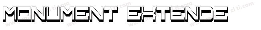 Monument Extende字体转换